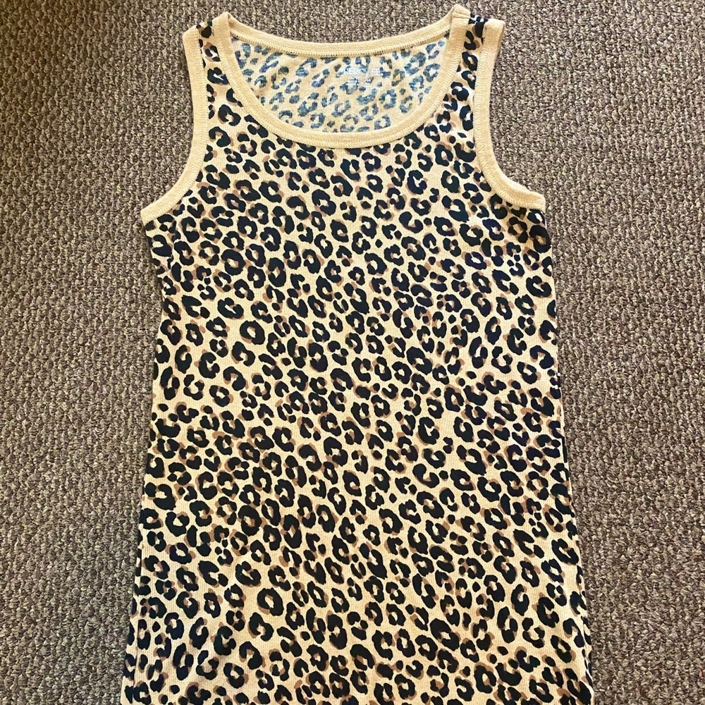 Cherokee Cheetah Print Tank Top